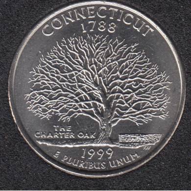 1999 D - Connecticut - 25 Cents