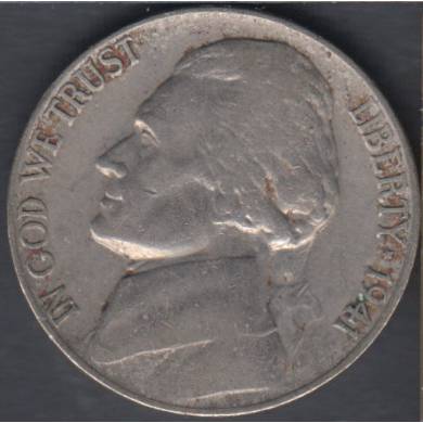 1941 - Fine - Jefferson - 5 Cents