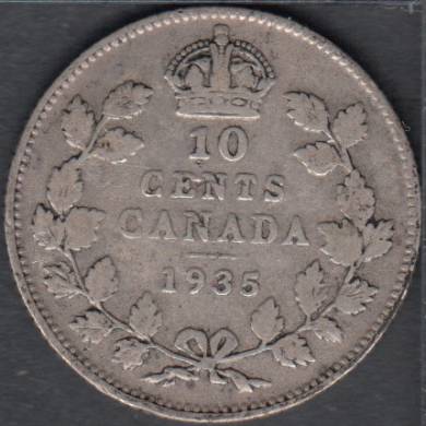 1935 - Fine - Canada 10 Cents
