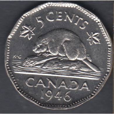 1946 - UNC - Canada 5 Cents