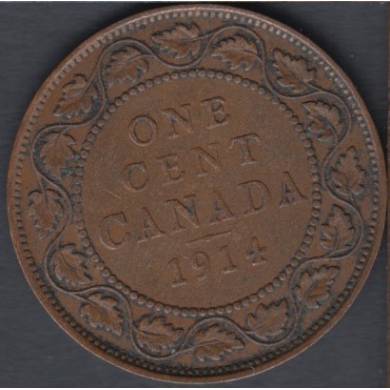 1914 - VF - Canada Large Cent