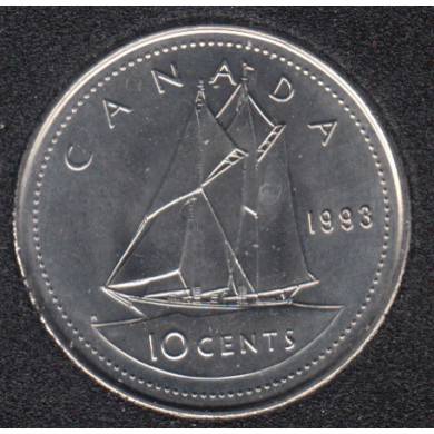 1993 - B.Unc - Canada 10 Cents