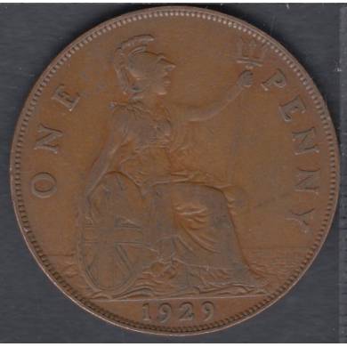 1929 - 1 Penny - Grande Bretagne