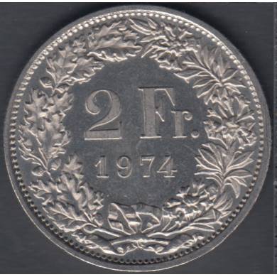 1974 - 2 Francs - Switzerland
