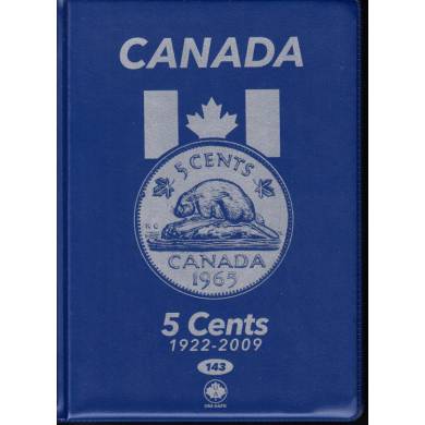 5¢ Canada Uni-Safe Album  (Five Cents) 1922-2009