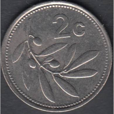 1998 - 2 Cents - Malta