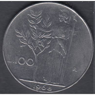 1968 R - 100 Lire - Italie