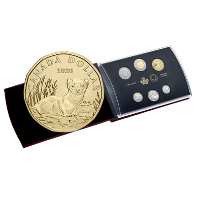 2020 - 6-Coin Specimen Set - Black-Footed Ferret