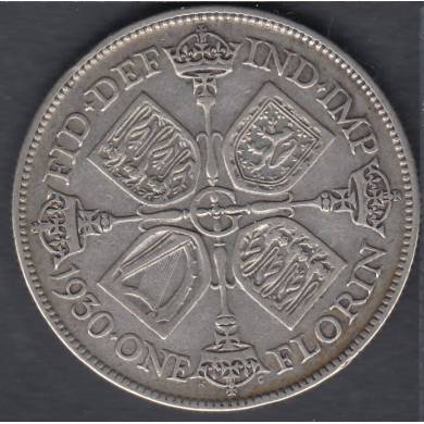 1930 - Florin (Two Shillings) - Great Britain