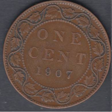 1907 - VG - Canada Large Cent