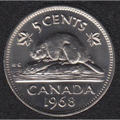 1968 - B.Unc - Canada 5 Cents