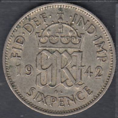1942 - 6 Pence - Great Britain