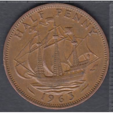 1963 - Half Penny - Great Britain