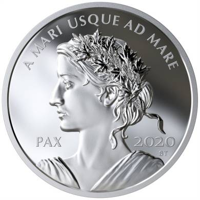 2020 - $1 - Pure Silver Coin - Peace Dollar