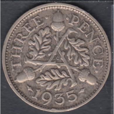1935 - 3 Pence - Grande Bretagne