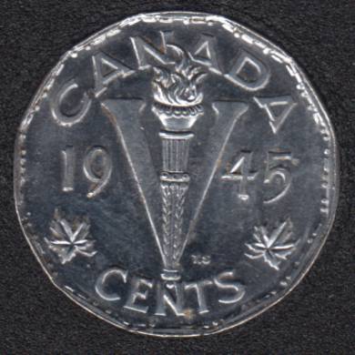 1945 - AU - Canada 5 Cents