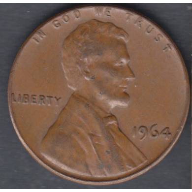 1964 - AU - UNC - Lincoln Small Cent