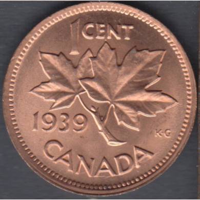 1939 - B.Unc - Canada Cent