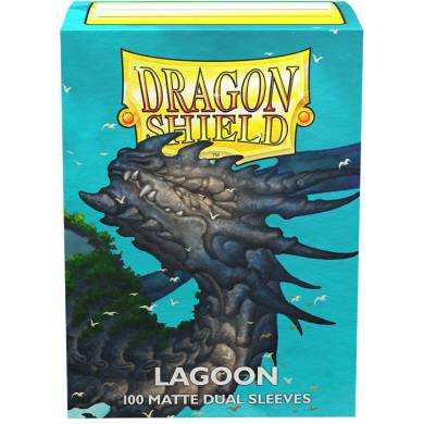Dragon Shield - 100 Standard Size Card Sleeves - Lagoon - Matte Dual