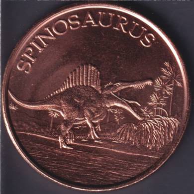 Spinosaurus - 1 oz 999 Fine Copper