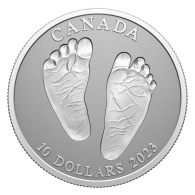 2023 - $10 - Fine Silver Coin – Welcome to the World!