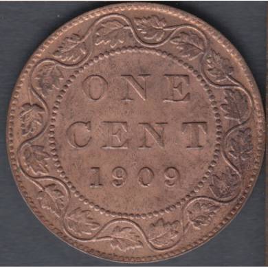 1909 - B. UNC - Canada Large Cent
