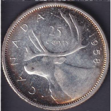 1958 - B.Unc - Canada 25 Cents