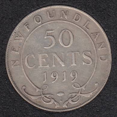 Terre Neuve - 1919 C - 50 Cents