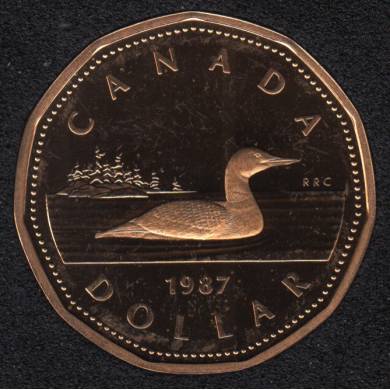 1987 - Proof - Canada Huard Dollar