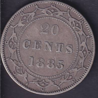 Newfoundland - 1885 - Fine - 20 Cents