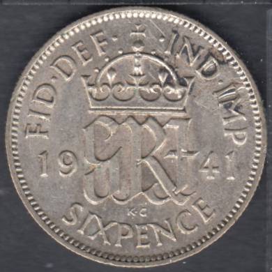 1941 - 6 Pence - EF - Grande Bretagne