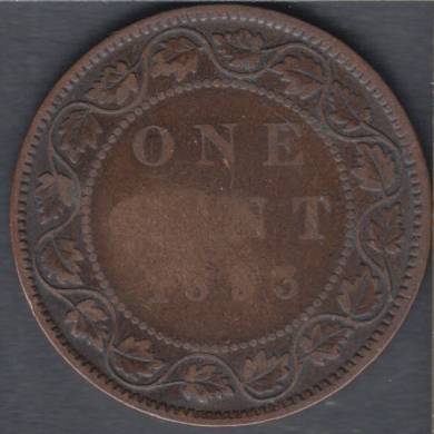 1893 - VG - Canada Large Cent