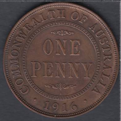 1916 - 1 Penny - EF - Australia