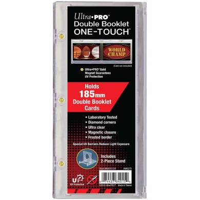 One Touch - Vertical Double Booklet 175 MM - Magnetic Closure - Ultra-Pro