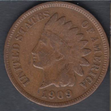 1909 - Fine - Indian Head Small Cent