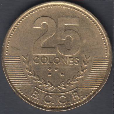 2003 - 25 Colones - Costa Rica