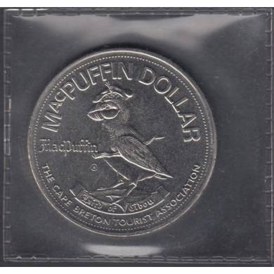 1982 - MacPuffin Dollar - Cape Breton - Canso Causeway - $1
