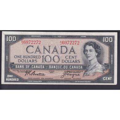 1954 $100 Dollars - EF-AU - Beattie Coyne - Prfixe A/J