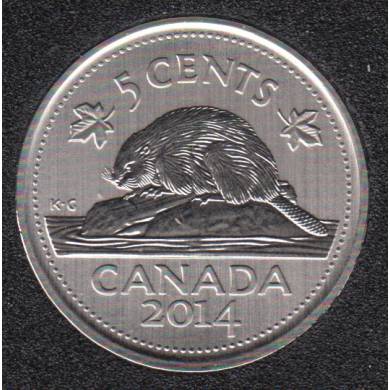 2014 - Specimen - Canada 5 Cents