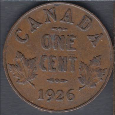 1926 - VF - Canada Cent