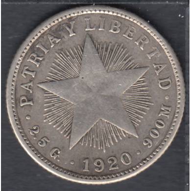 1920 - 10 Centavos - Cuba