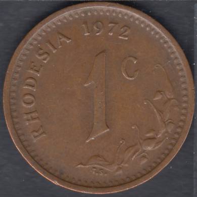1972 - 1 Cent - Rhodsie