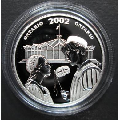2002 Canada 50 Cents Sterling Silver - Stratford Festival of Canada - Ontario