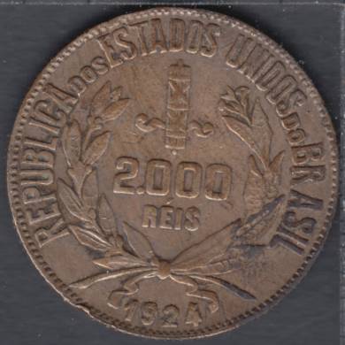 1924 - 2000 Reis - Brazil