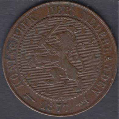 1877 - 2 1/2 Cent - Netherlands