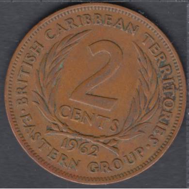 1962 - 2 Cents - East Caribbean States
