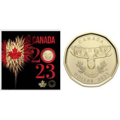 2023 - O Canada Five-Coin Uncirculated Gift Card Set