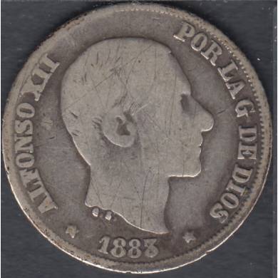 1883/2 - 10 centimos - Philippines
