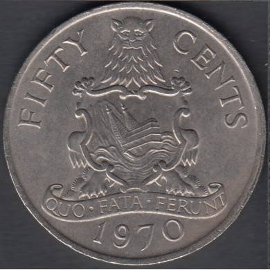 1970 - 50 Cents - Bermude
