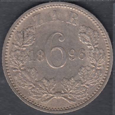 1996 - 6 Pence - EF - South Africa